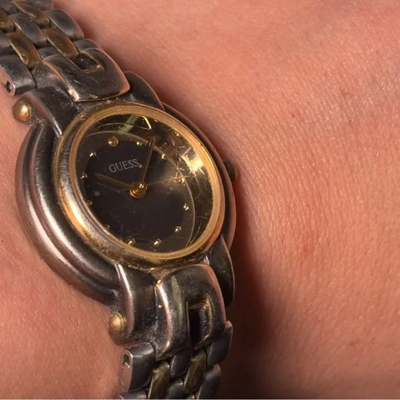 Guess Gold and Silver Bracelet Watch - Picture 2 of 6